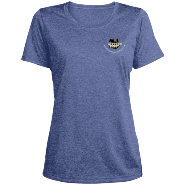 Ladies' Heather Scoop Neck Performance Tee - Image 6