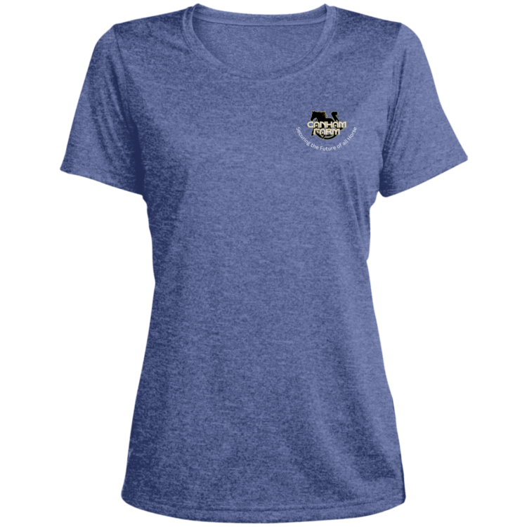 Ladies' Heather Scoop Neck Performance Tee - Image 6