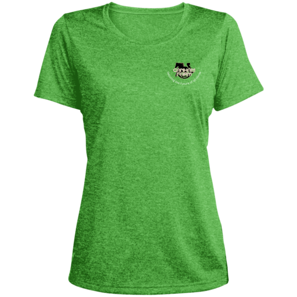 Ladies' Heather Scoop Neck Performance Tee - Image 7