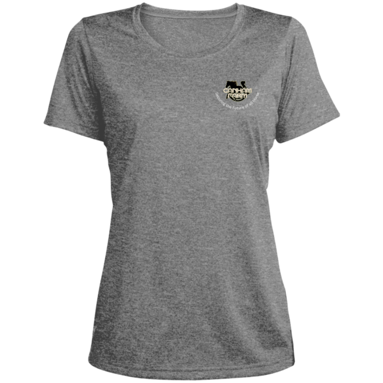 Ladies' Heather Scoop Neck Performance Tee - Image 8