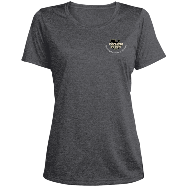 Ladies' Heather Scoop Neck Performance Tee - Image 9