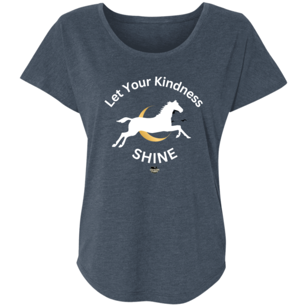 Let Your Kindness Shine Ladies' Triblend Dolman Sleeve T-Shirt