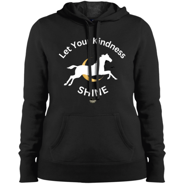 Ladies' "Let Your Kindness Shine" Pullover Hooded Sweatshirt