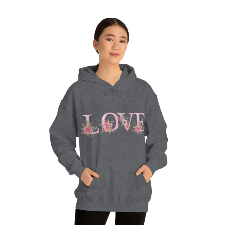 "Wear Your Love" Valentine Inspired Heavy Blend™ Hooded Sweatshirt - Image 26