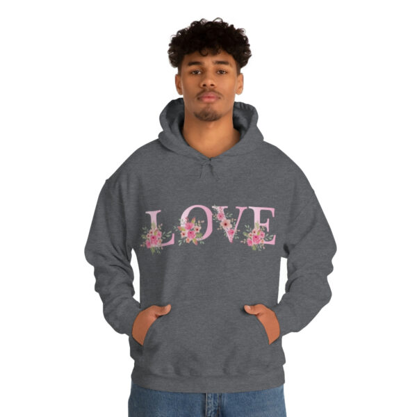 "Wear Your Love" Valentine Inspired Heavy Blend™ Hooded Sweatshirt - Image 27