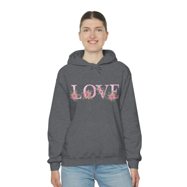 "Wear Your Love" Valentine Inspired Heavy Blend™ Hooded Sweatshirt - Image 28