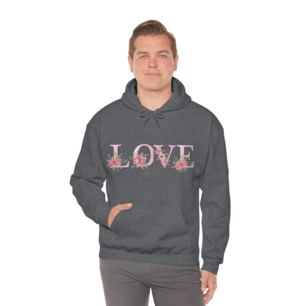 "Wear Your Love" Valentine Inspired Heavy Blend™ Hooded Sweatshirt - Image 29