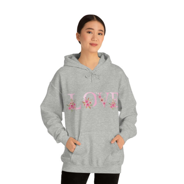 "Wear Your Love" Valentine Inspired Heavy Blend™ Hooded Sweatshirt - Image 18