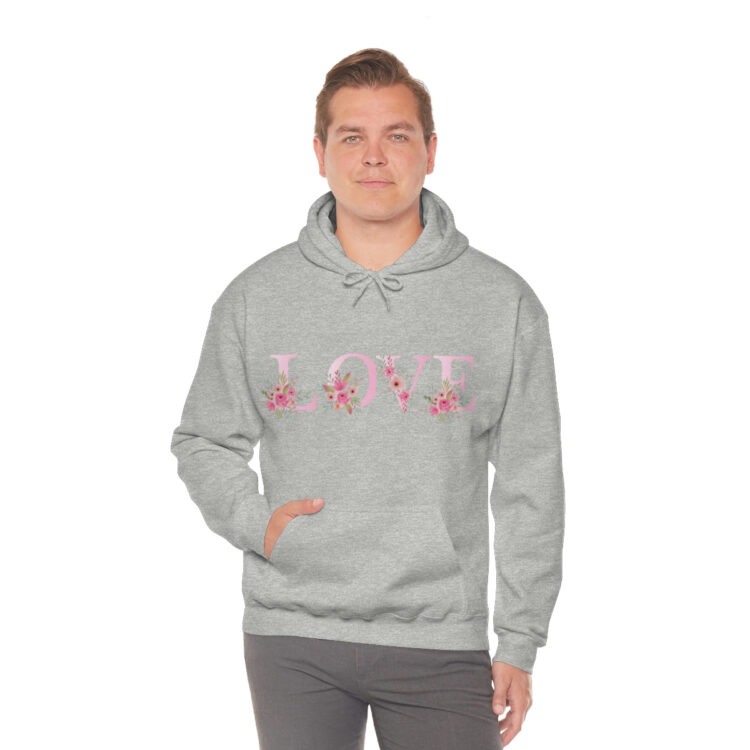 "Wear Your Love" Valentine Inspired Heavy Blend™ Hooded Sweatshirt - Image 21