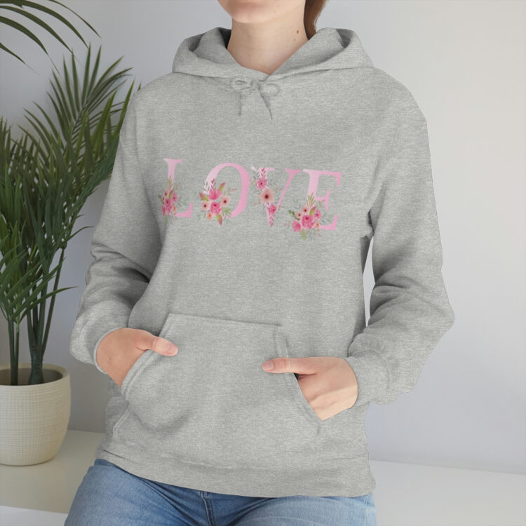 "Wear Your Love" Valentine Inspired Heavy Blend™ Hooded Sweatshirt - Image 22