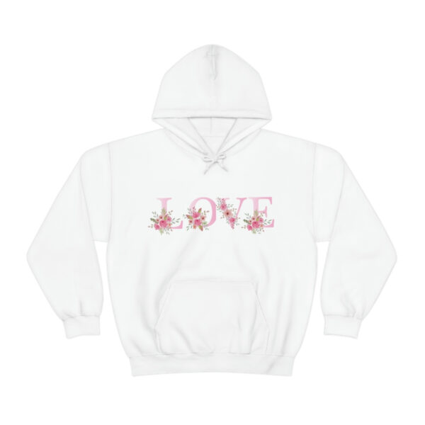 "Wear Your Love" Valentine Inspired Heavy Blend™ Hooded Sweatshirt - Image 2