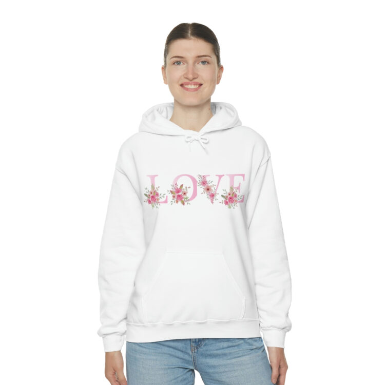 "Wear Your Love" Valentine Inspired Heavy Blend™ Hooded Sweatshirt - Image 5