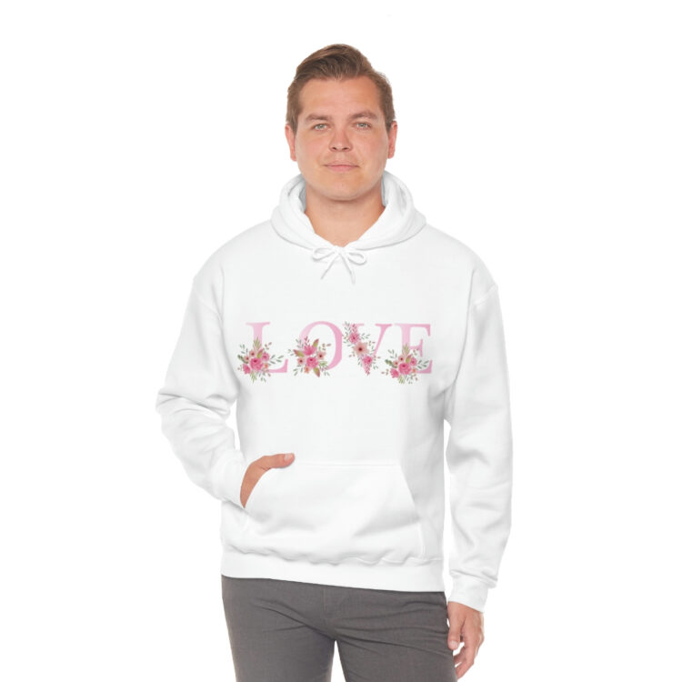 "Wear Your Love" Valentine Inspired Heavy Blend™ Hooded Sweatshirt - Image 6