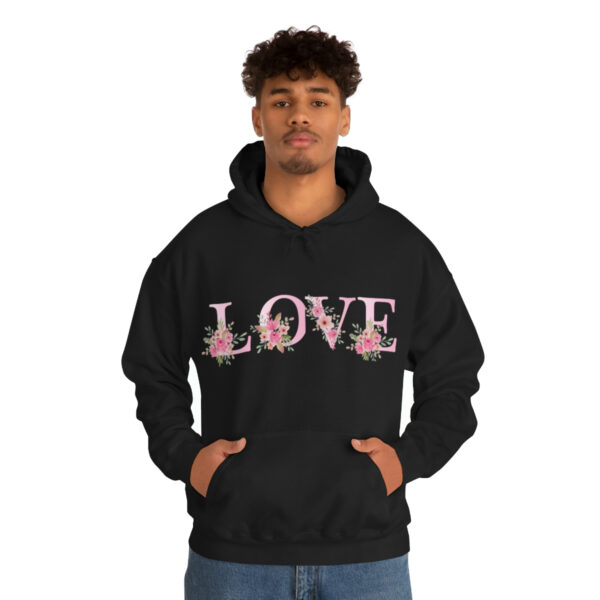 "Wear Your Love" Valentine Inspired Heavy Blend™ Hooded Sweatshirt - Image 11