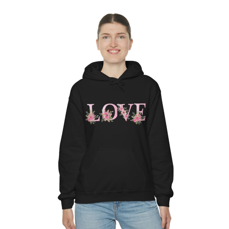 "Wear Your Love" Valentine Inspired Heavy Blend™ Hooded Sweatshirt - Image 12