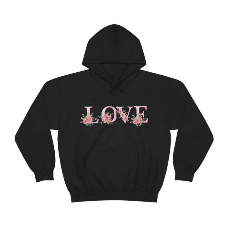 "Wear Your Love" Valentine Inspired Heavy Blend™ Hooded Sweatshirt - Image 9