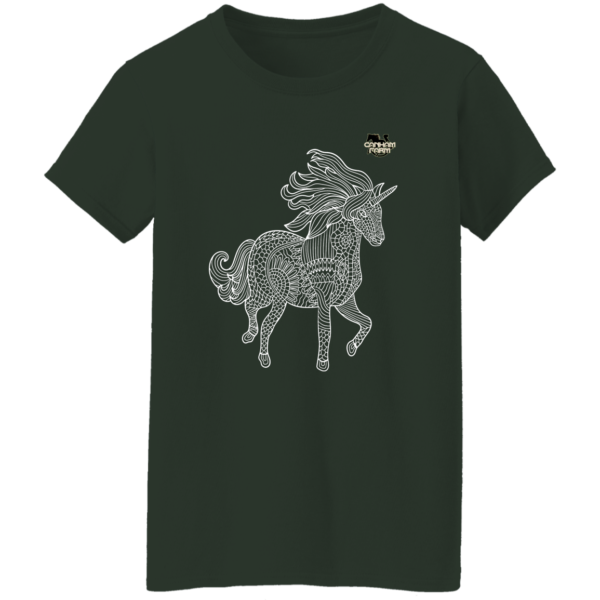 unicorn G500L Ladies' 5.3 oz. T-Shirt - Image 3