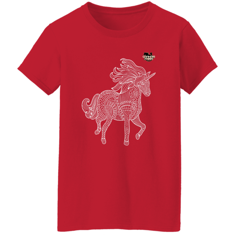 unicorn G500L Ladies' 5.3 oz. T-Shirt - Image 8