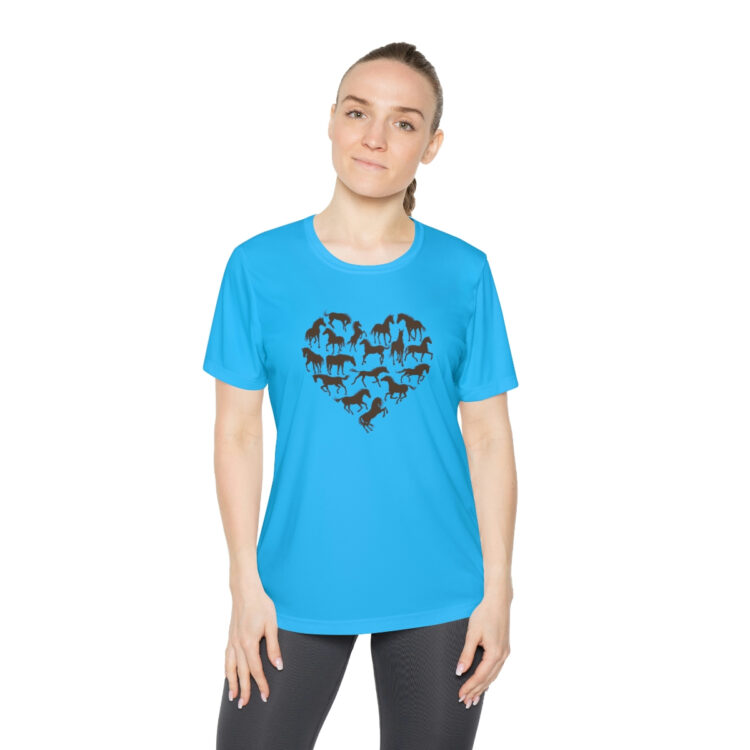 Heart Horse Ladies Contoured Tee - Image 6