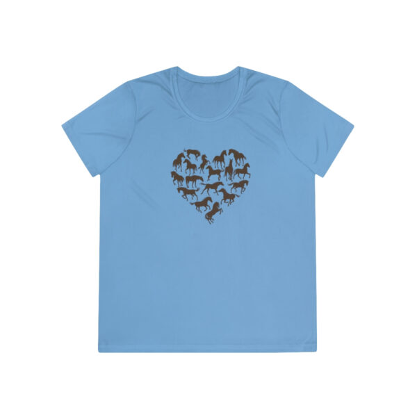 Heart Horse Ladies Contoured Tee - Image 9