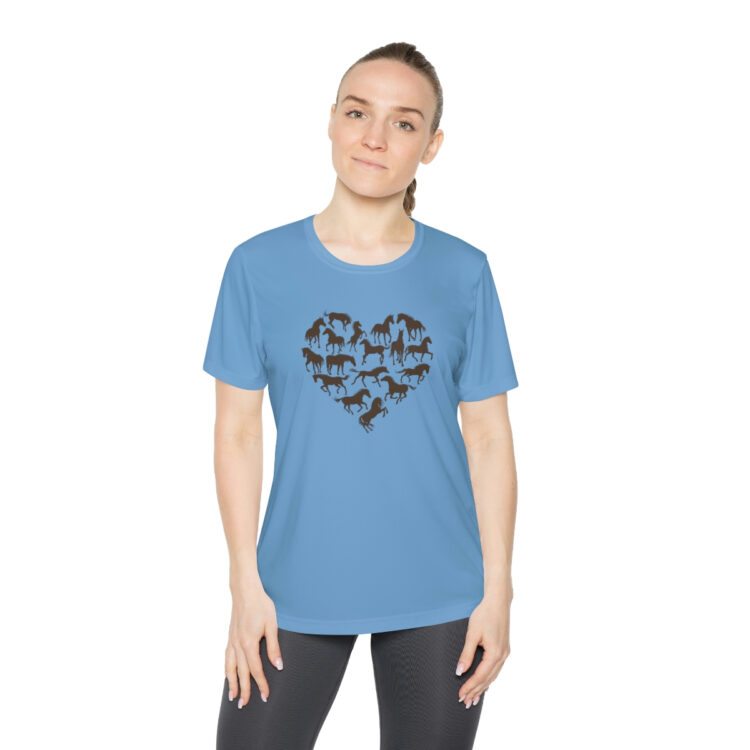 Heart Horse Ladies Contoured Tee - Image 10