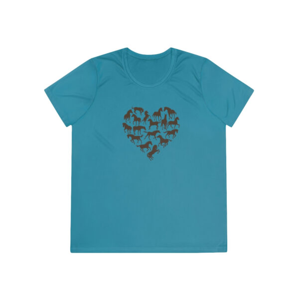 Heart Horse Ladies Contoured Tee - Image 7