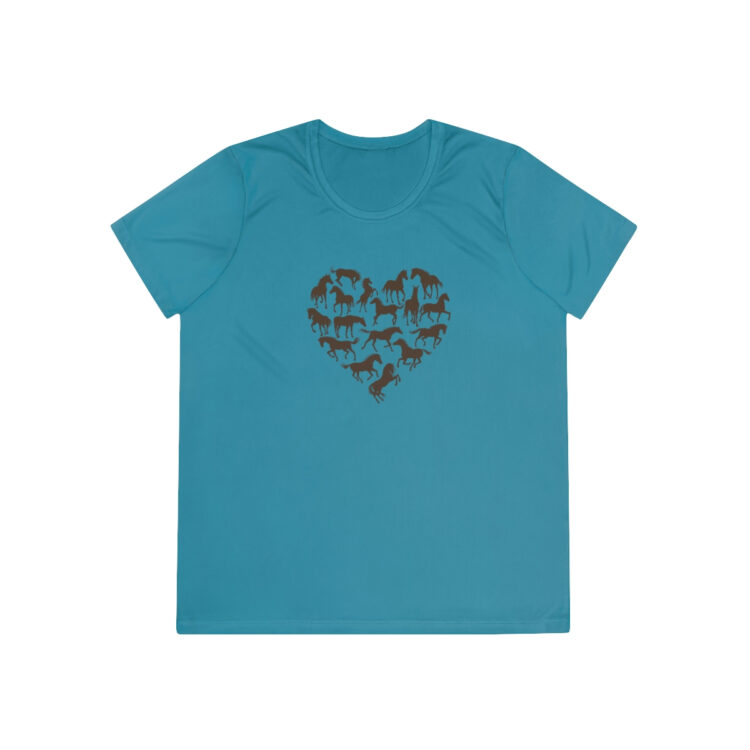 Heart Horse Ladies Contoured Tee - Image 7