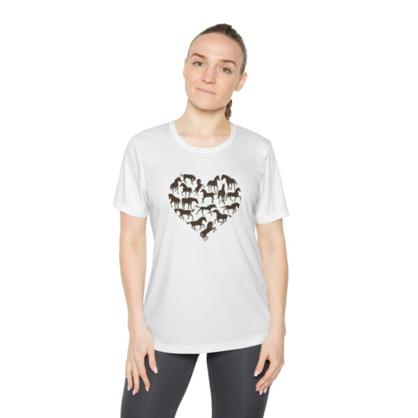 Heart Horse Ladies Contoured Tee