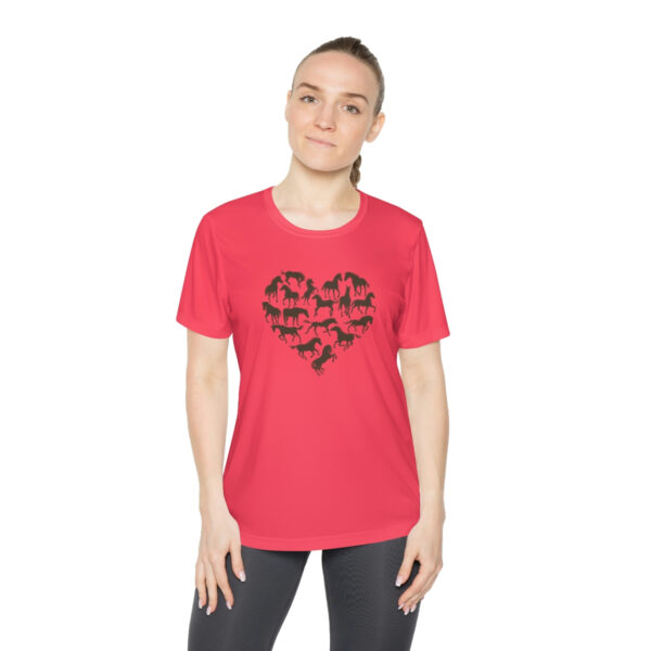 Heart Horse Ladies Contoured Tee - Image 12