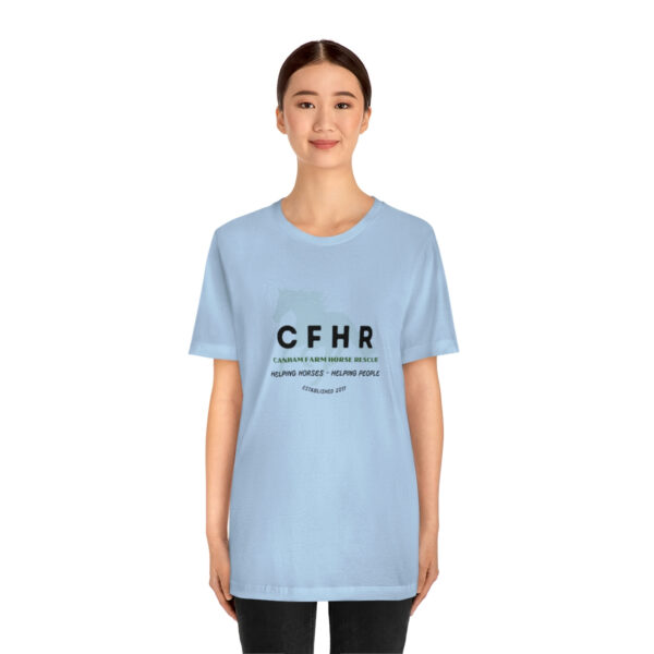 Jersey Short Sleeve Tee with CFHR Design - Image 35