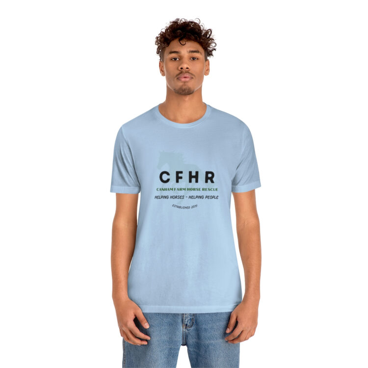 Jersey Short Sleeve Tee with CFHR Design - Image 36