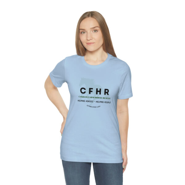 Jersey Short Sleeve Tee with CFHR Design - Image 37