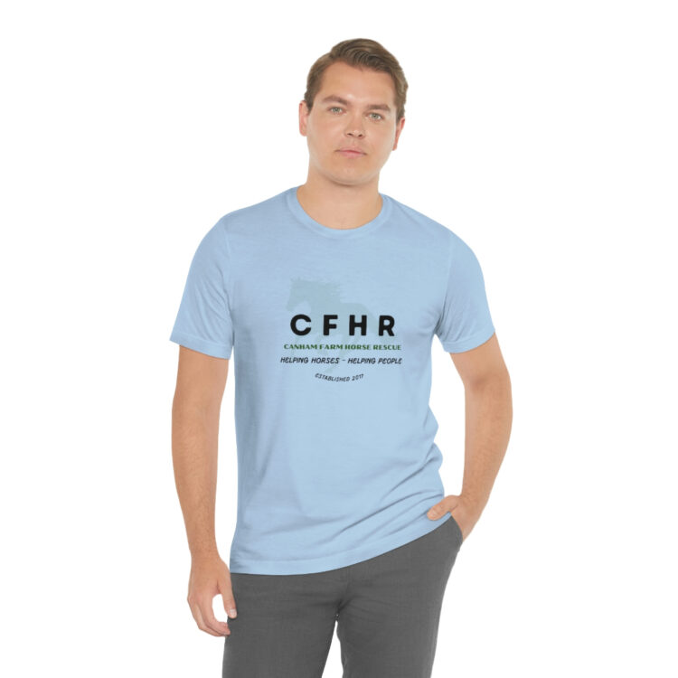 Jersey Short Sleeve Tee with CFHR Design - Image 38