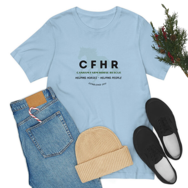 Jersey Short Sleeve Tee with CFHR Design - Image 40