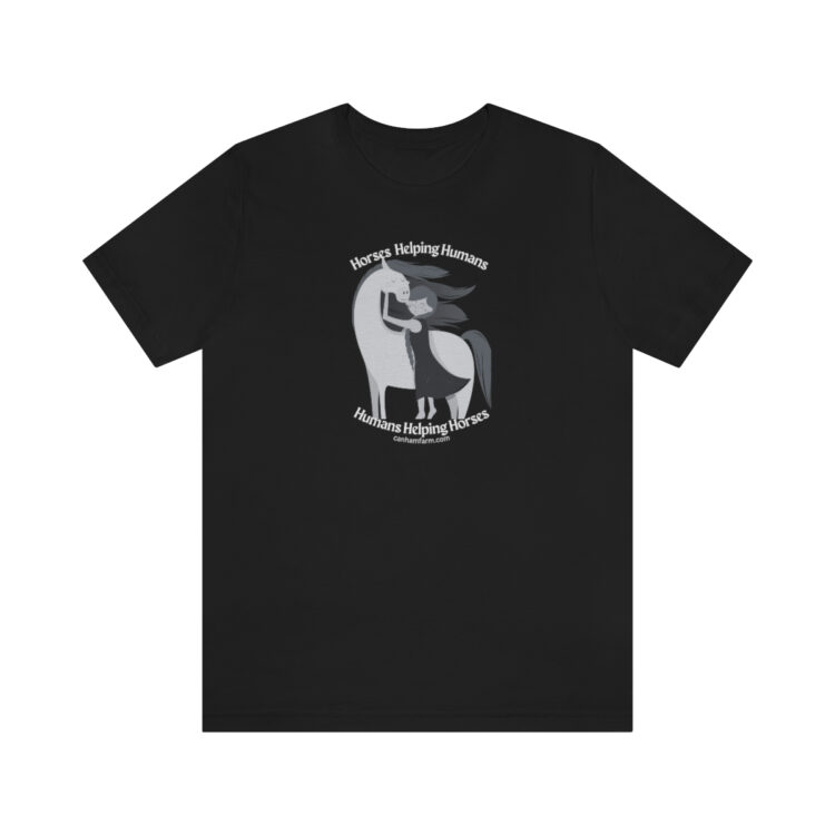 Horses Help Human Official Jersey Short Sleeve Tee (Unisex) - Image 31