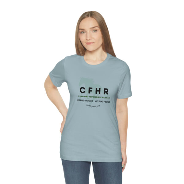 Jersey Short Sleeve Tee with CFHR Design - Image 44