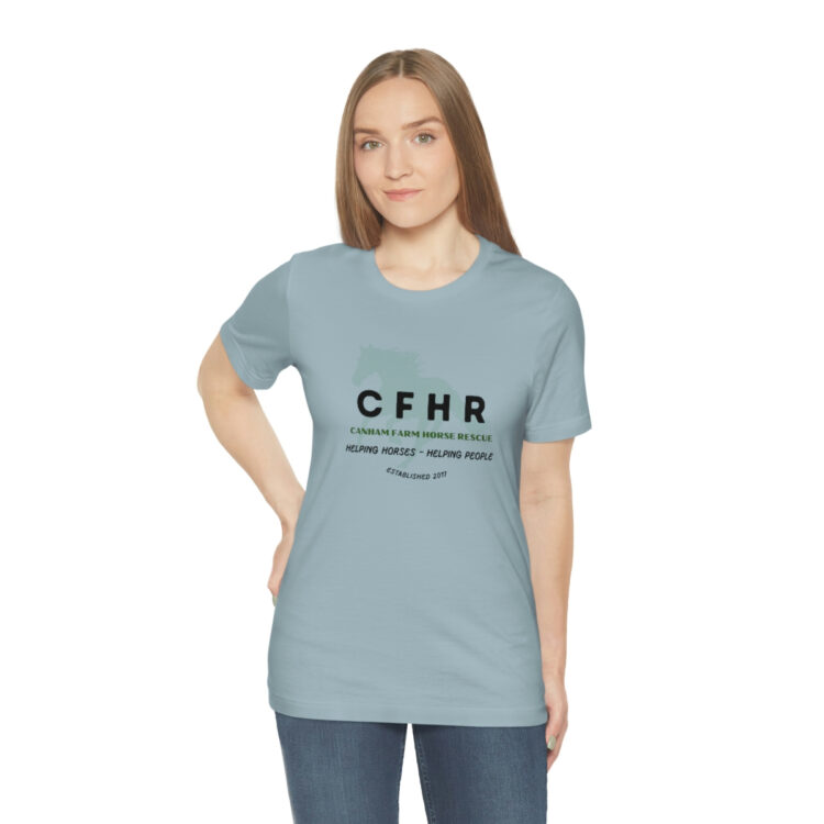 Jersey Short Sleeve Tee with CFHR Design - Image 44