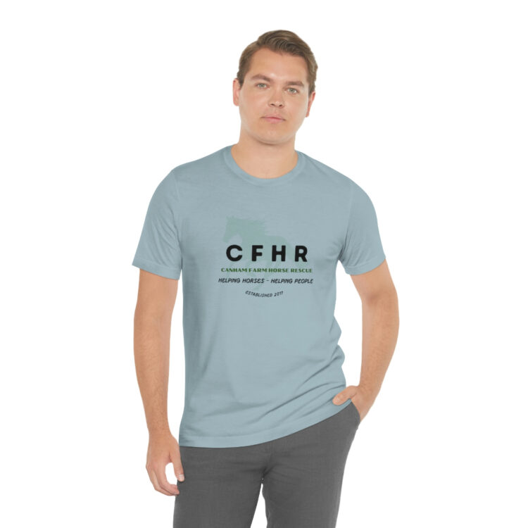 Jersey Short Sleeve Tee with CFHR Design - Image 45