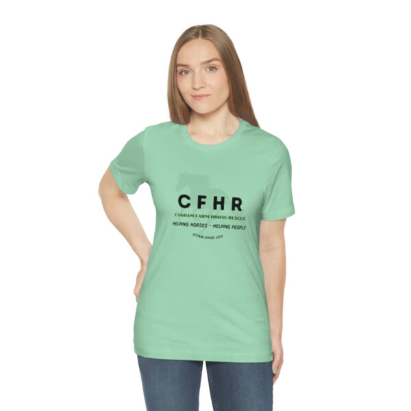 Jersey Short Sleeve Tee with CFHR Design - Image 24