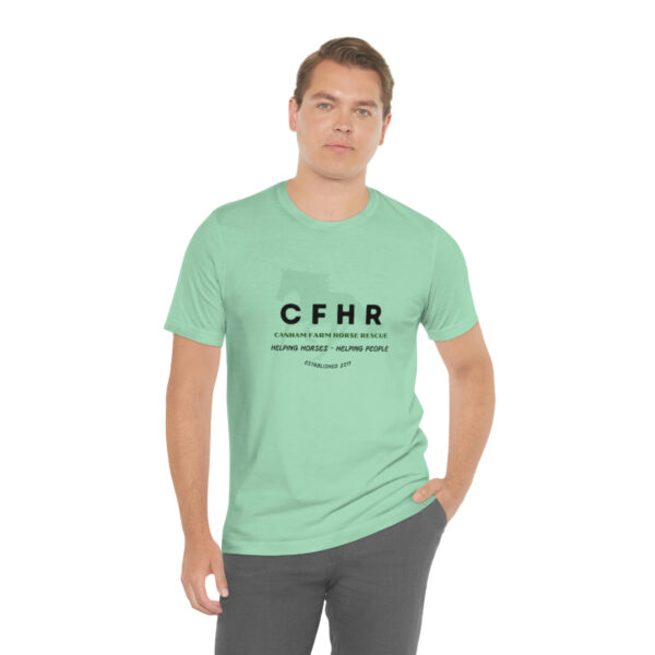 Jersey Short Sleeve Tee with CFHR Design - Image 25