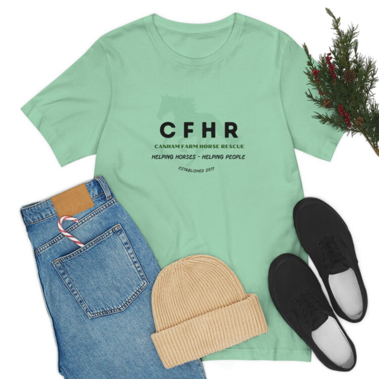 Jersey Short Sleeve Tee with CFHR Design - Image 27