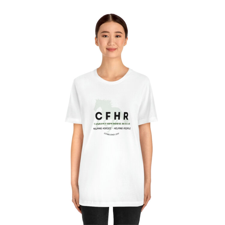 Jersey Short Sleeve Tee with CFHR Design - Image 2