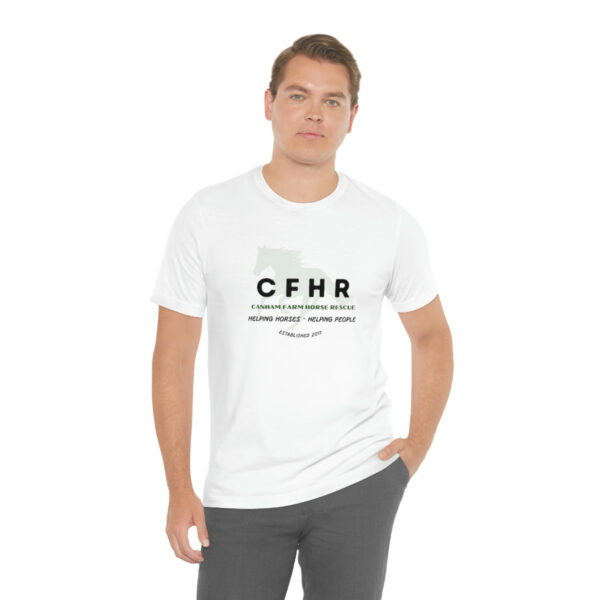 Jersey Short Sleeve Tee with CFHR Design - Image 4