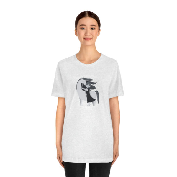 Horses Help Human Official Jersey Short Sleeve Tee (Unisex) - Image 13