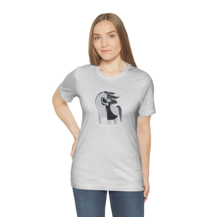 Horses Help Human Official Jersey Short Sleeve Tee (Unisex) - Image 15