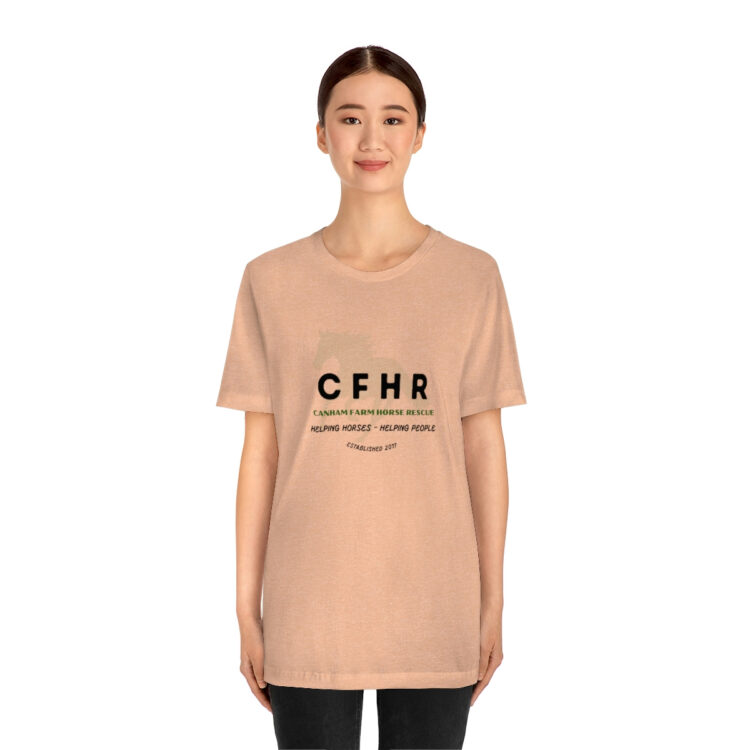 Jersey Short Sleeve Tee with CFHR Design - Image 15