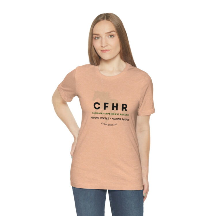 Jersey Short Sleeve Tee with CFHR Design - Image 17