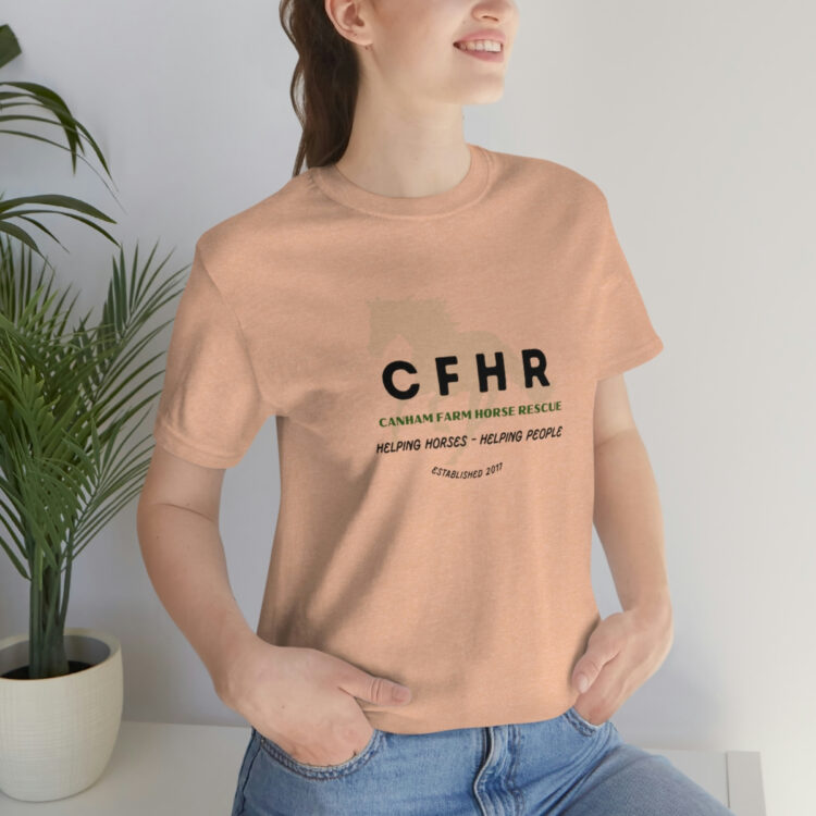 Jersey Short Sleeve Tee with CFHR Design - Image 19