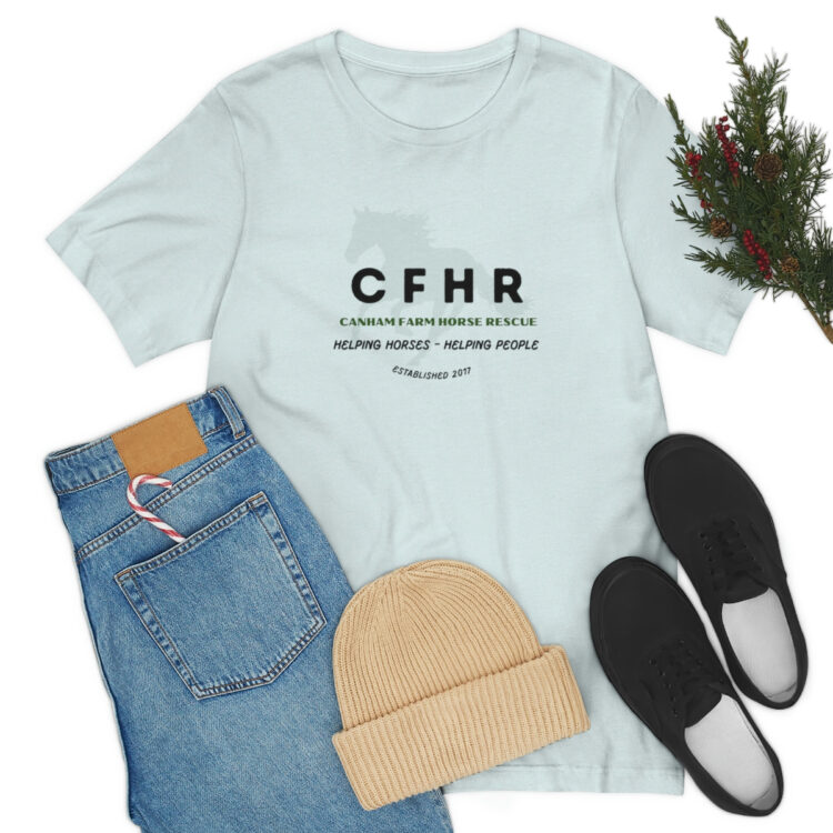 Jersey Short Sleeve Tee with CFHR Design - Image 33