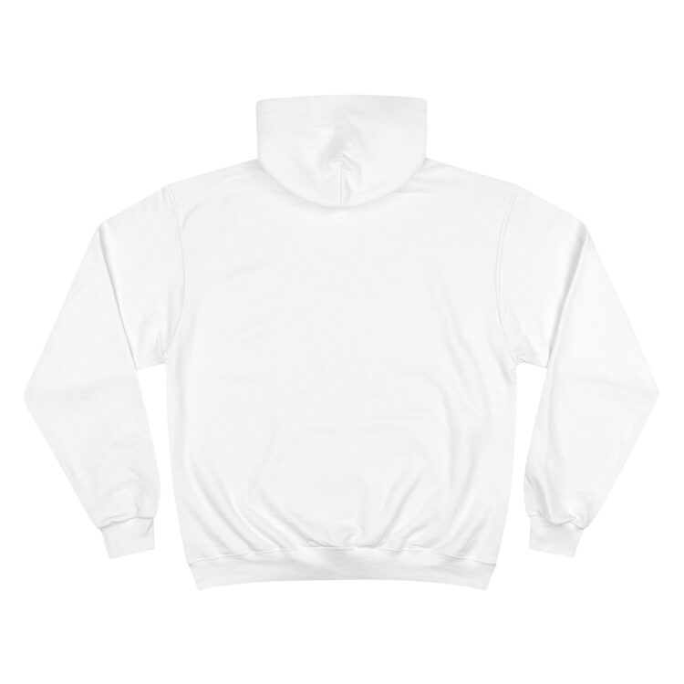 Canham Farm Logo Unisex Hoodie by Champion - Made from Plastic Bottles - Image 6